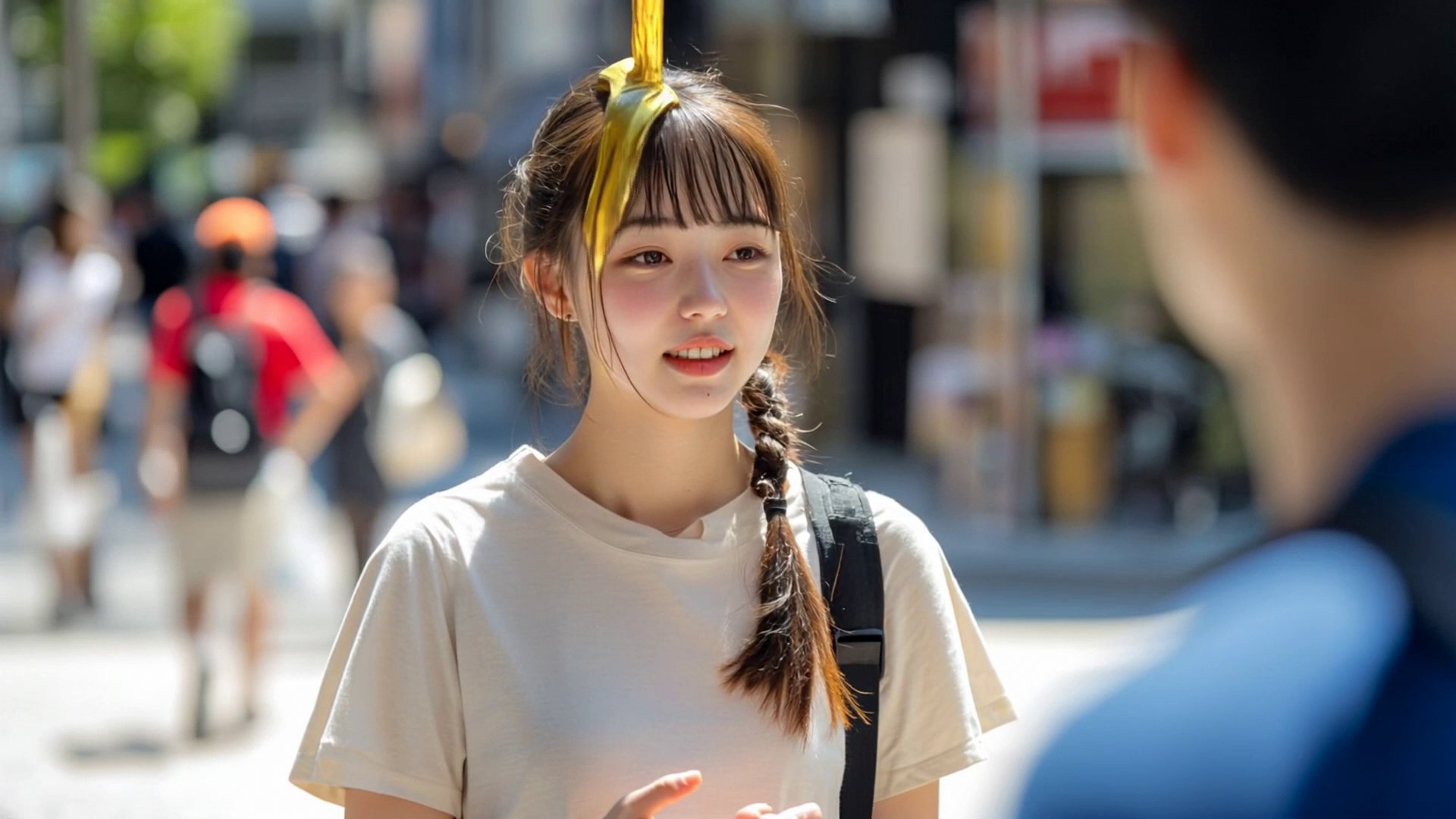 ペンキまみれの女神降臨！その瞬間に心臓がドキン！